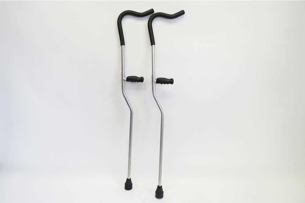 Custom Titanium Shepherd's Crutches