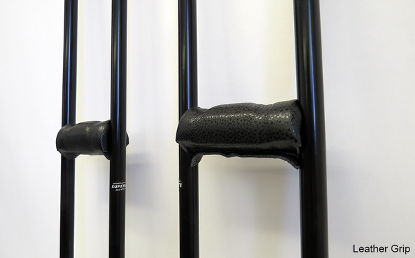 Custom Titanium Underarm Crutches