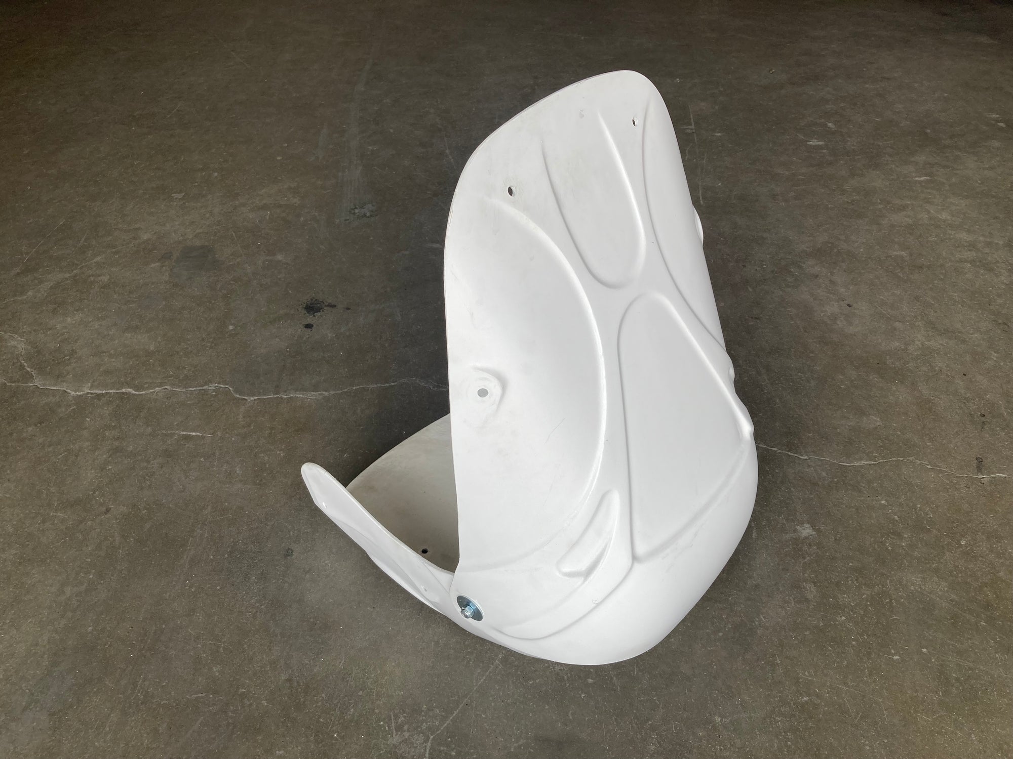 Clam Shell Seat - Fiberglass - Shell Only