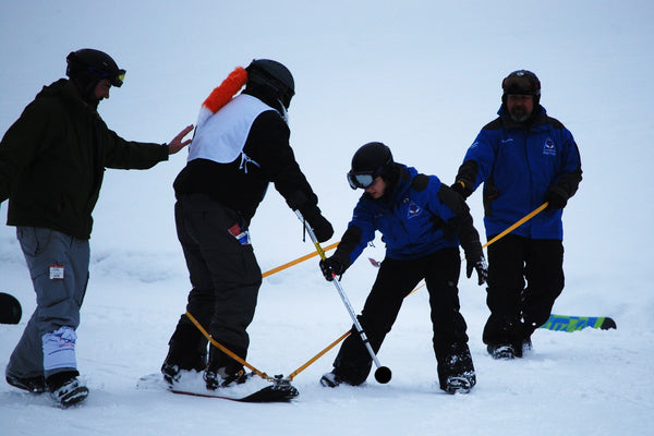 The Superlite training outriggers in action