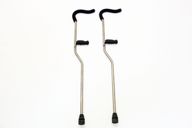 Custom Titanium Shepherd's Crutches
